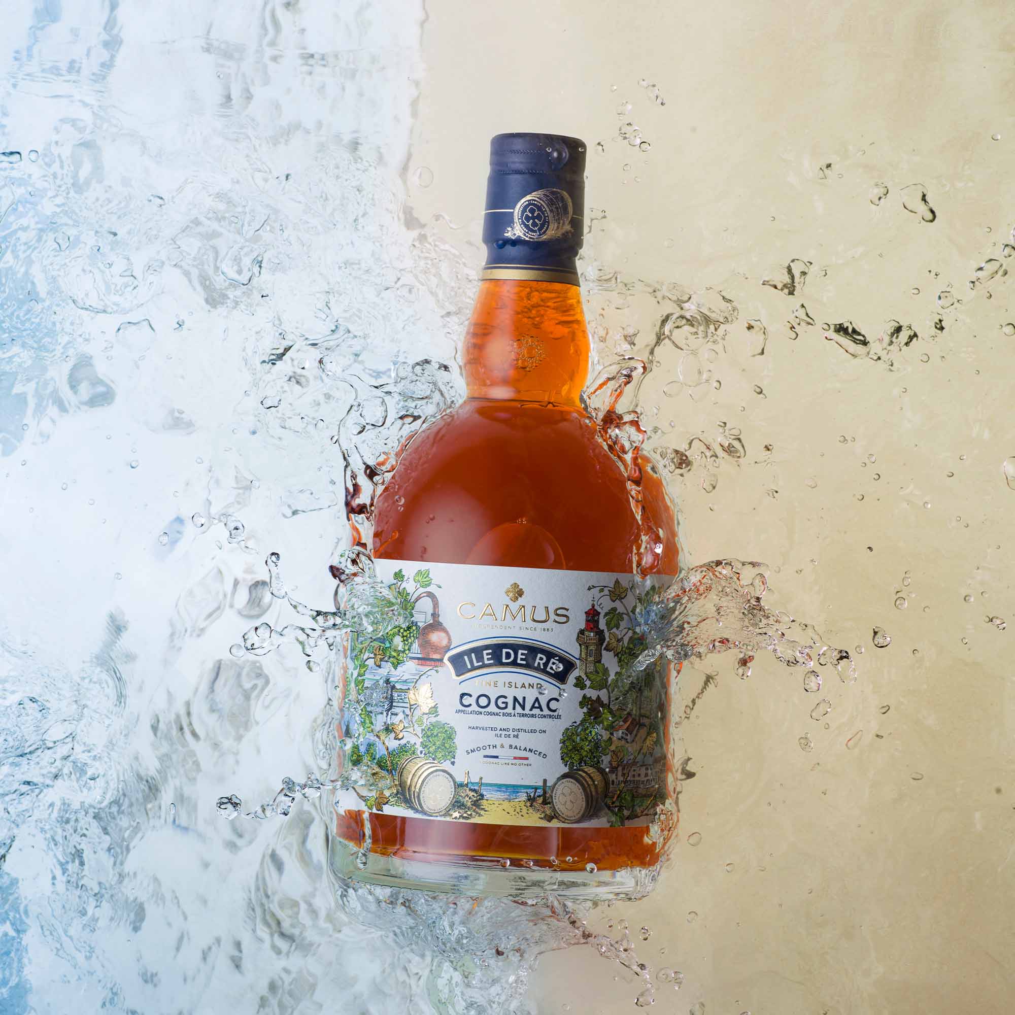 COGNAC CAMUS ÎLE DE RÉ FINE ISLAND (70cl / 40%) - CAMUS COGNAC