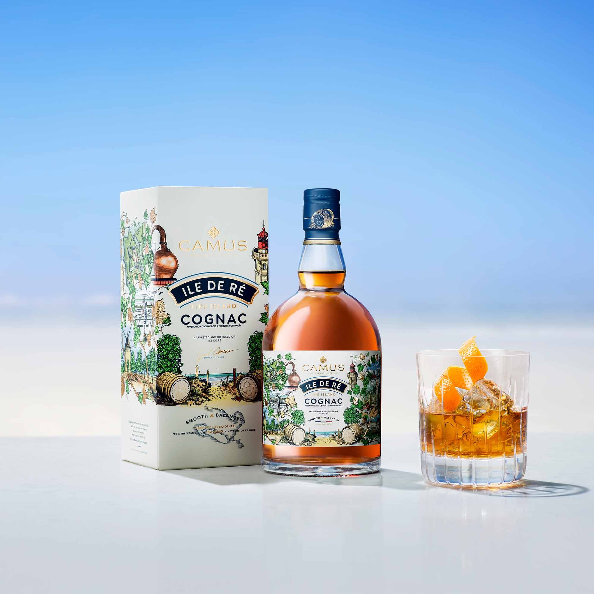 COGNAC CAMUS ÎLE DE RÉ FINE ISLAND (70cl / 40%) - CAMUS COGNAC