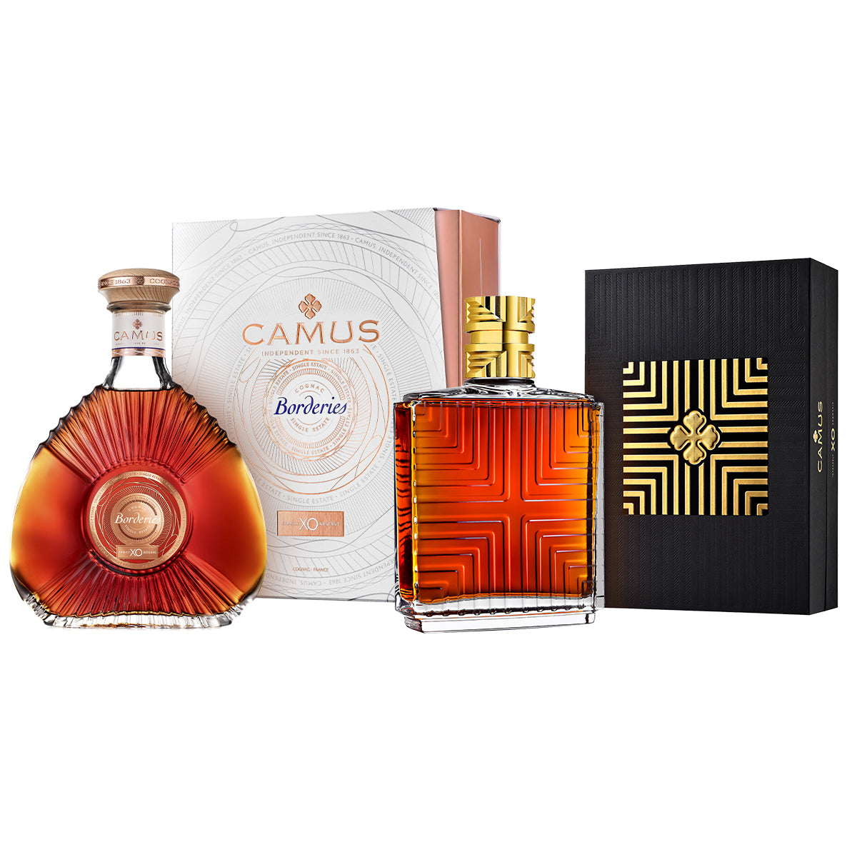 DUO PACK COGNACS CAMUS XO (ENSEMBLE XO + XO BORDERIES) - CAMUS COGNAC