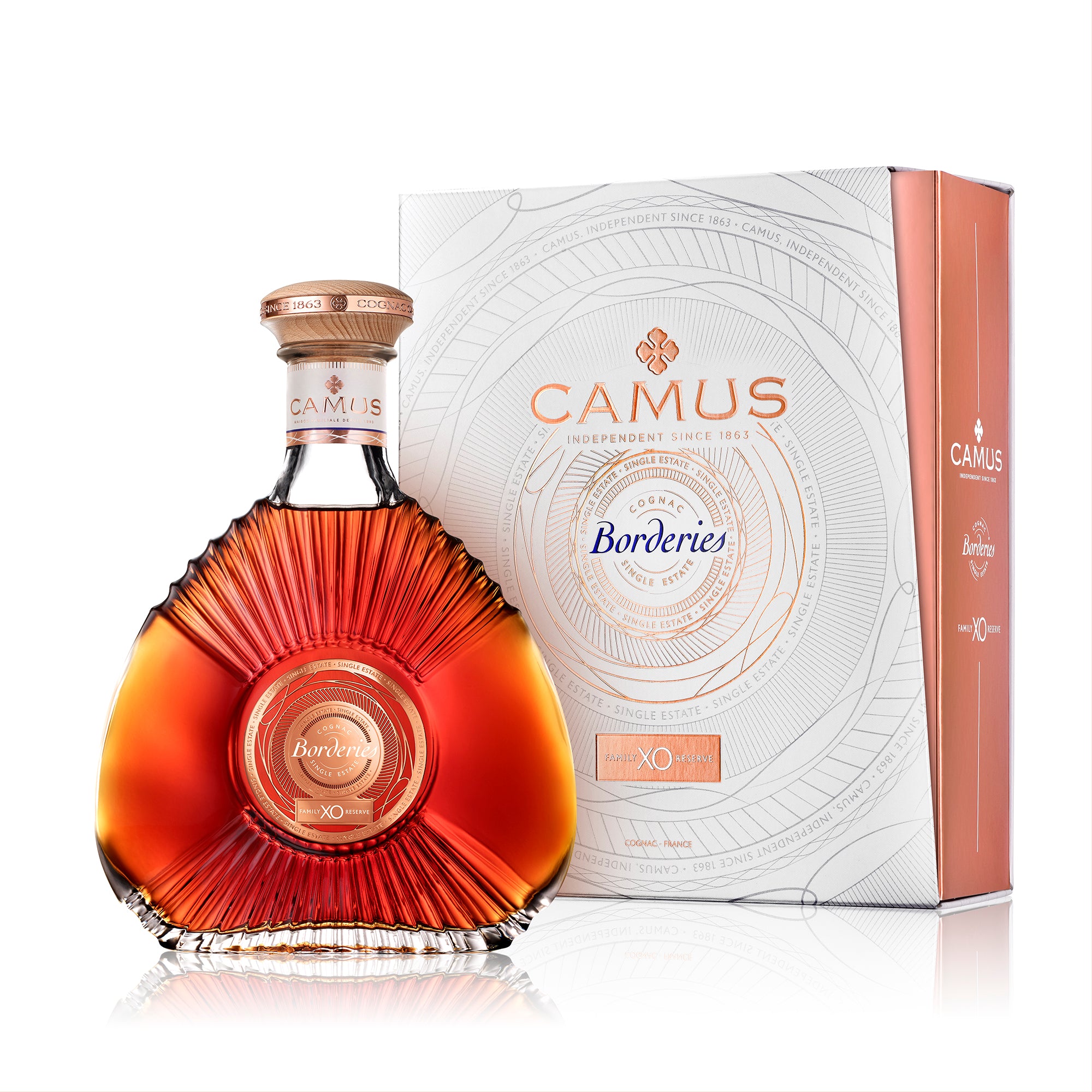 COGNAC CAMUS XO BORDERIES SINGLE ESTATE (40%) - CAMUS COGNAC