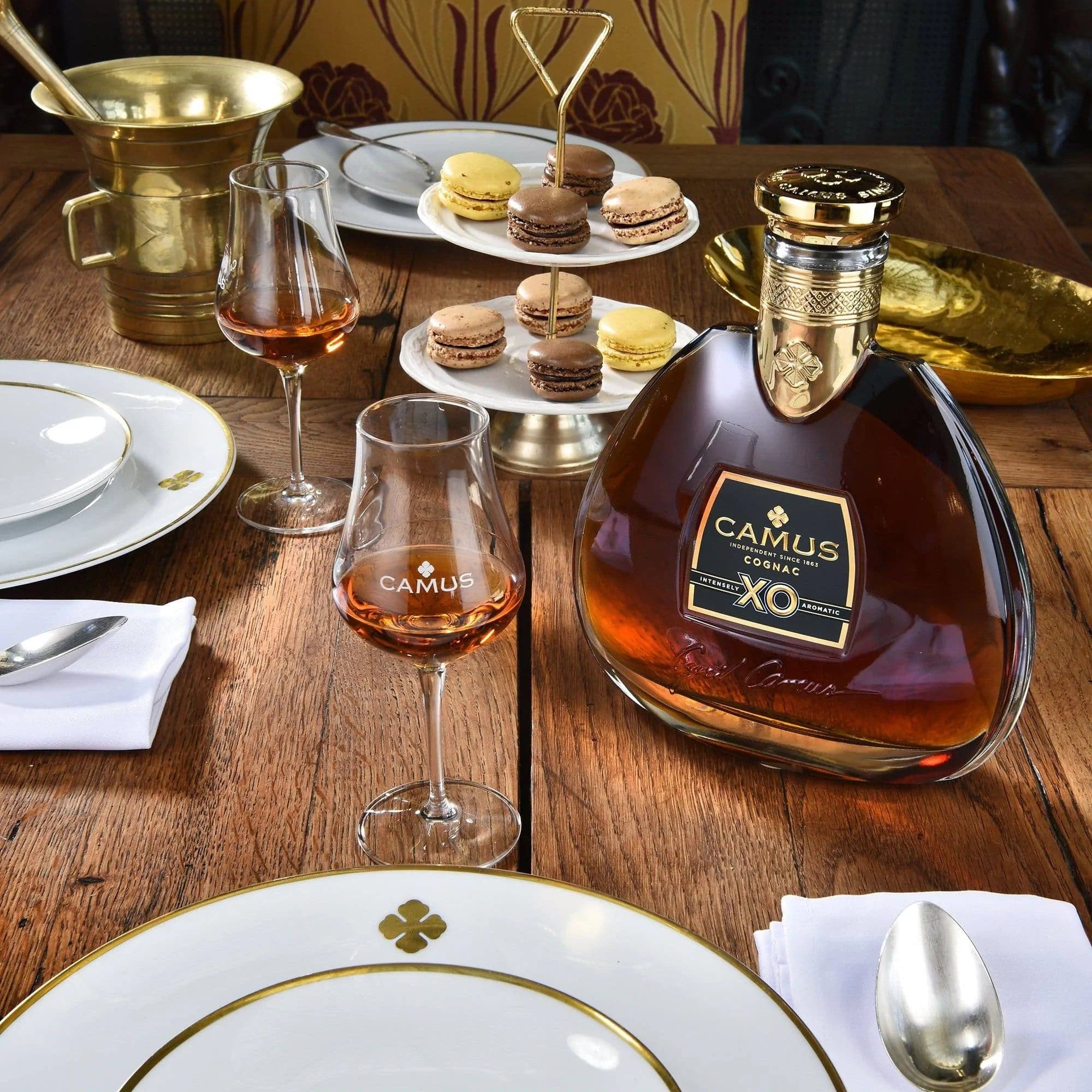 COGNAC CAMUS XO COFFRET 2 VERRES - FANCY CELLAR