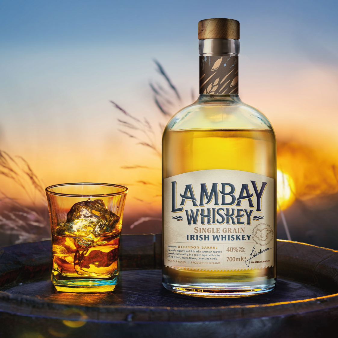 SINGLE GRAIN LAMBAY IRISH WHISKEY (70CL) 40°