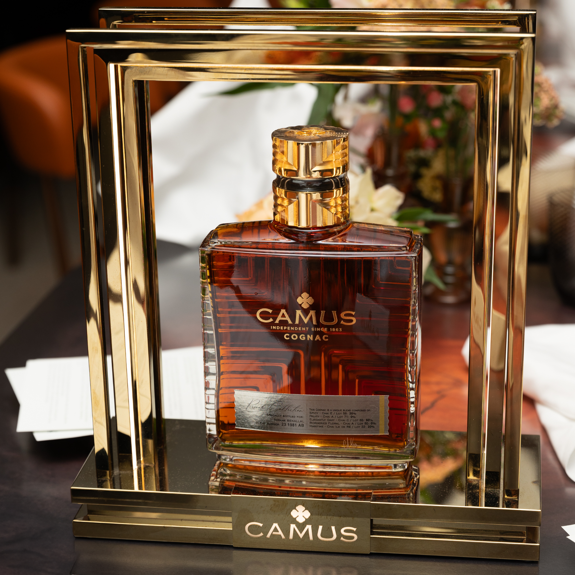 COGNAC CAMUS PRIVATE COLLECTION X AKRAME (70cl / 40%)