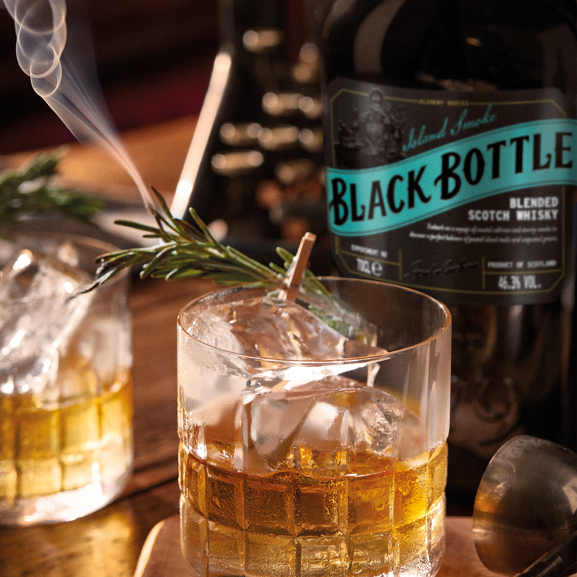 BLACK BOTTLE BLENDED SCOTCH WHISKY ISLAND SMOKE (70cl - 46.3%) - FANCY CELLAR