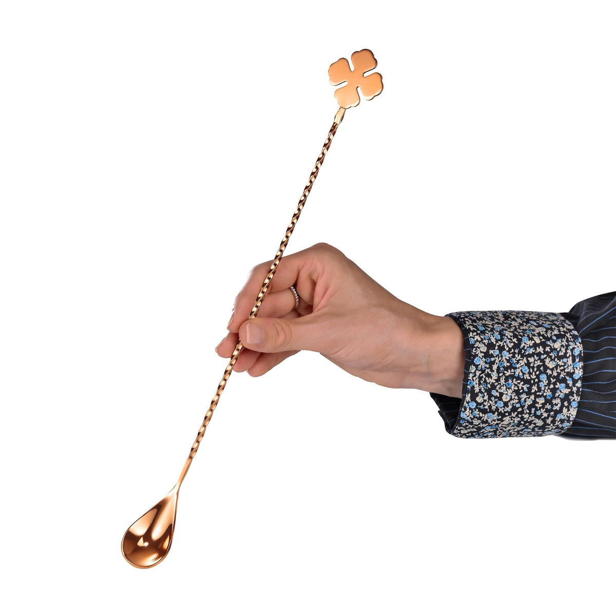 CAMUS COGNAC COPPER-PLATED COCKTAIL SPOON